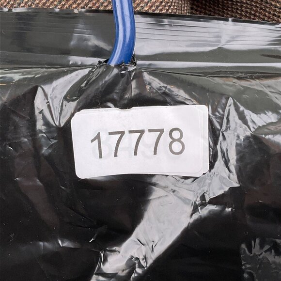 Chaps Blazer Men 46R Brown Red Houndstooth Lambswool Classic Career Jacket - Picture 15 of 15